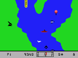 River Raid screenshot 4 for MSX
